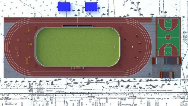    Спортплощадку в Гагаринском парке должны построить до конца лета 2025 года