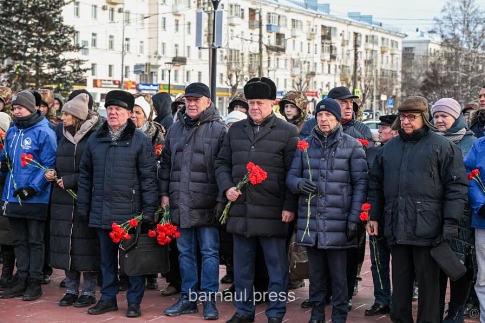    День Героев Отечества в Барнауле. Источник: Barnaul.org
