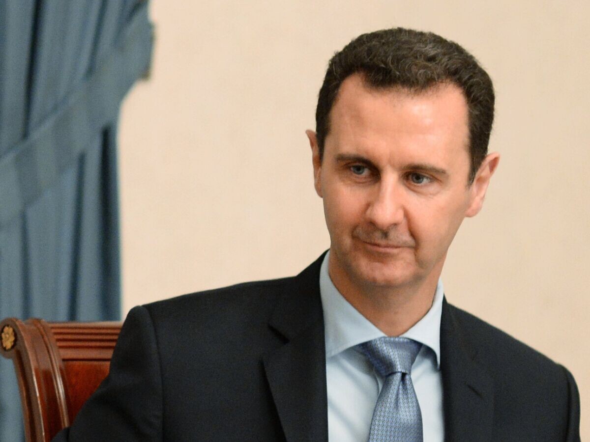    Президент Сирии Башар Асад на встрече с российскими парламентариями в Дамаске© РИА Новости / Михаил Воскресенский