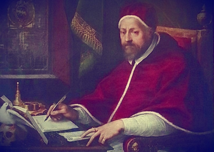  пап Климент VII. Изображение взято с Яндекс картинок.