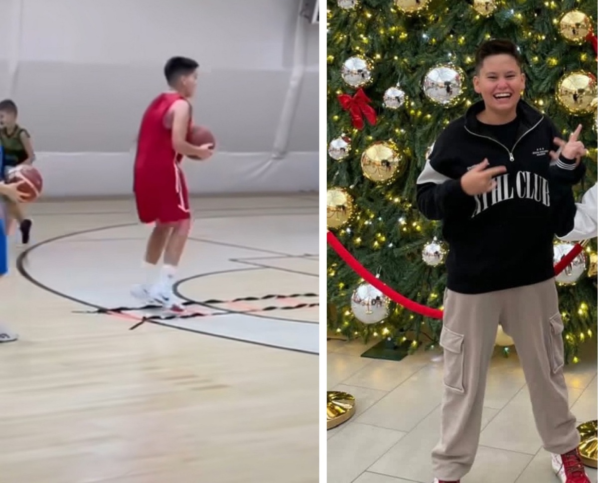 Тимофей увлекся баскетболом и участвует в соревнованиях. Фото: социальные сети.