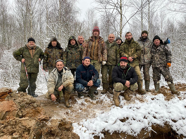 Подняли самолет, разбившийся под Ржевом Тверской области в августе 42-го
