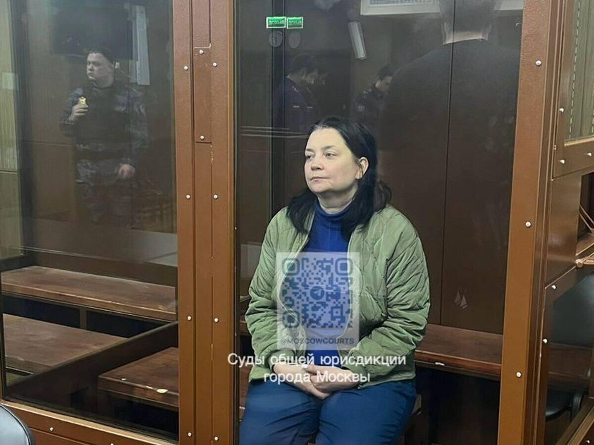    Светлана Стригункова в суде© Фото : Суды общей юрисдикции города Москвы