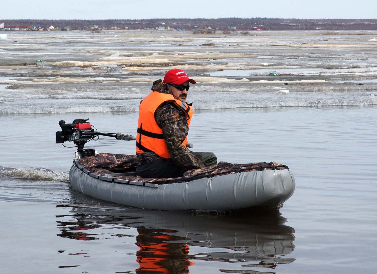 Налим-150 во льдах