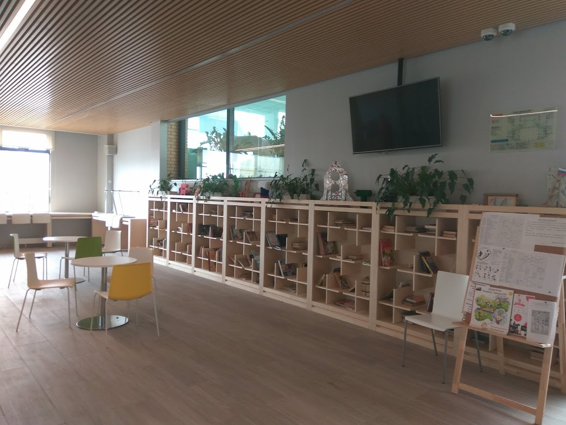 Пространство одной из школ Москвы