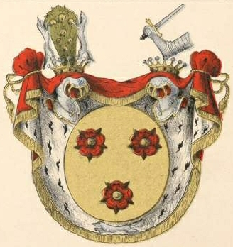Герб баронов фон Розен