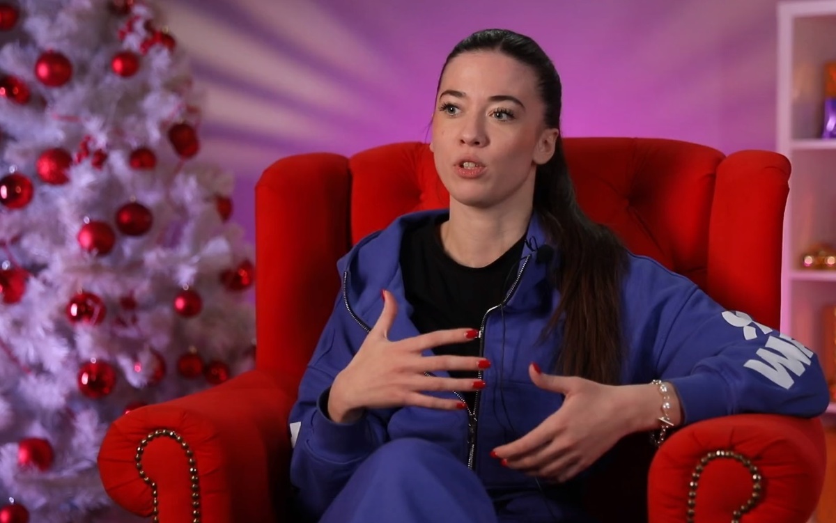 Каролина Егорова (фото из эфира на «Okko»)