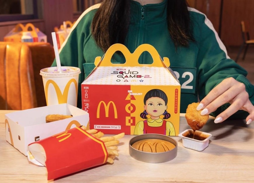 McDonald's и Netflix: Хэппи Мил с «Игрой в кальмара» в Австралии  