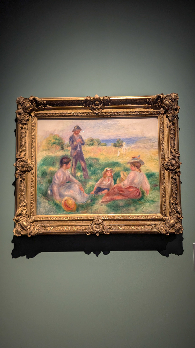 Общество в Берневале. Огюст Ренуар, 1898