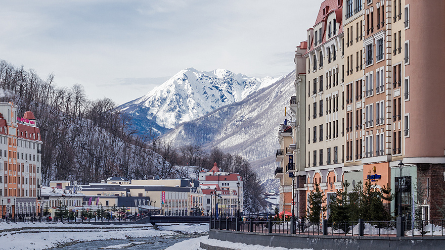 Курорт Роза Хутор. Фото rzd.ru