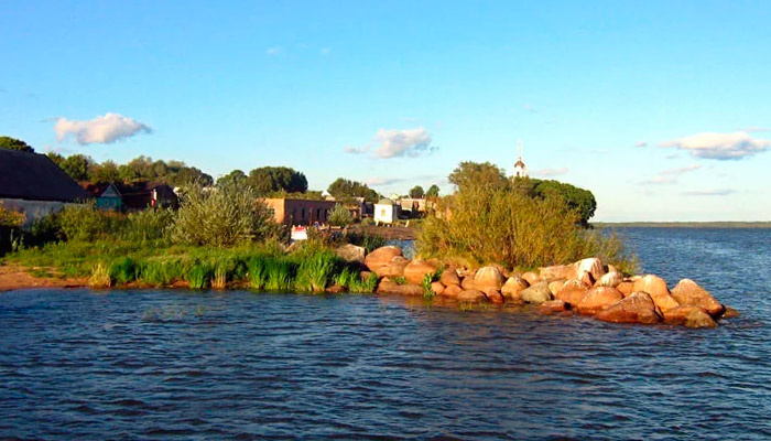 Островок Залит, где много лет жил отец Николай Гурьянов. Фото: pravoslavie.wiki