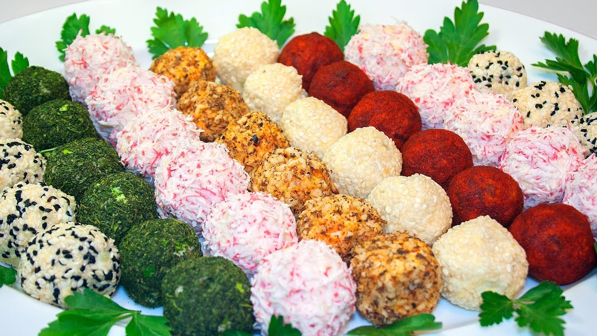 Сырные шарики с чесноком – быстрая и вкусная закуска