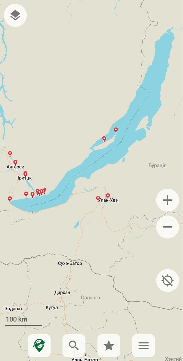 Примерная схема путешествия