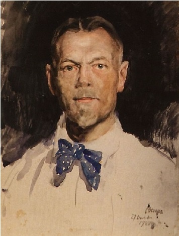 Виноградов Сергей Арсеньевич. Автопортрет. Источник: фото из Интернета