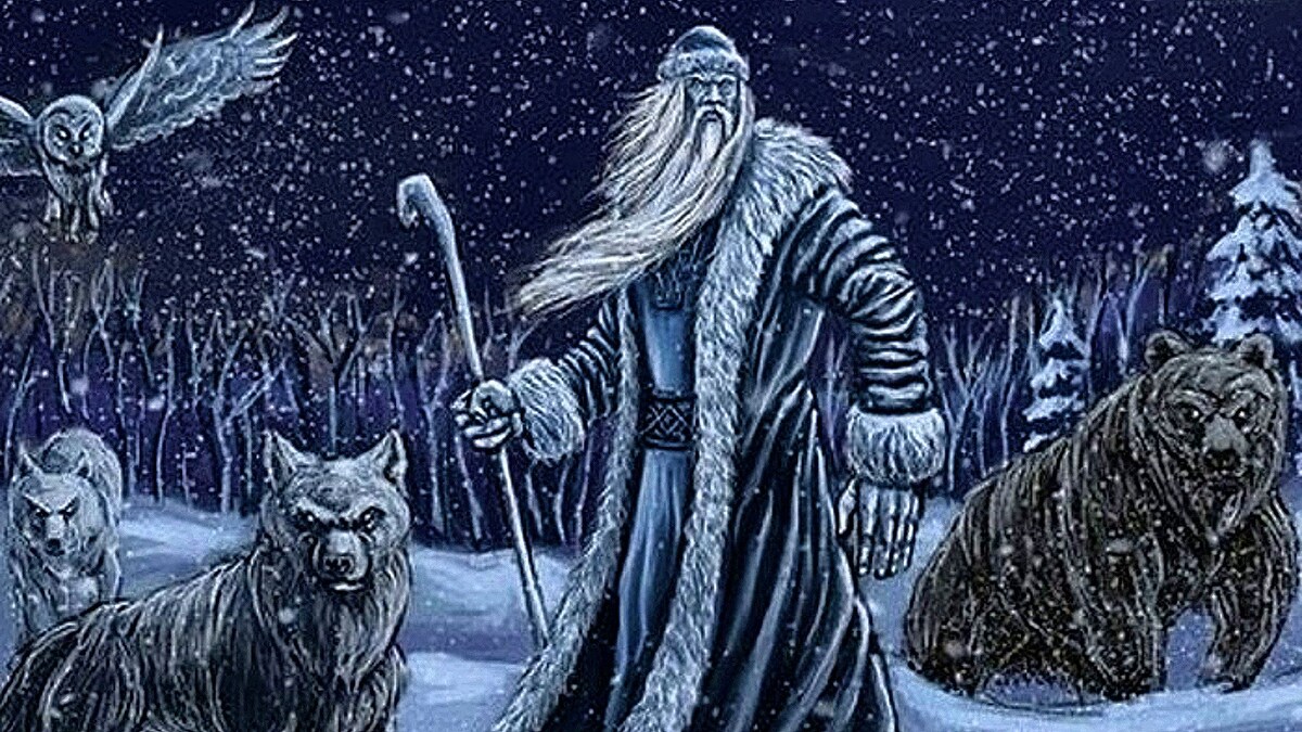 Дед Мороз в славянской мифологии. Фото из открытых источников 
