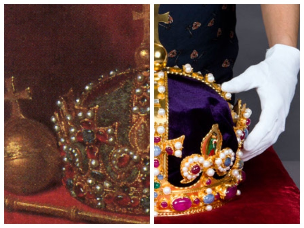 Корона Тюдоров - она же корона Генриха VIII.