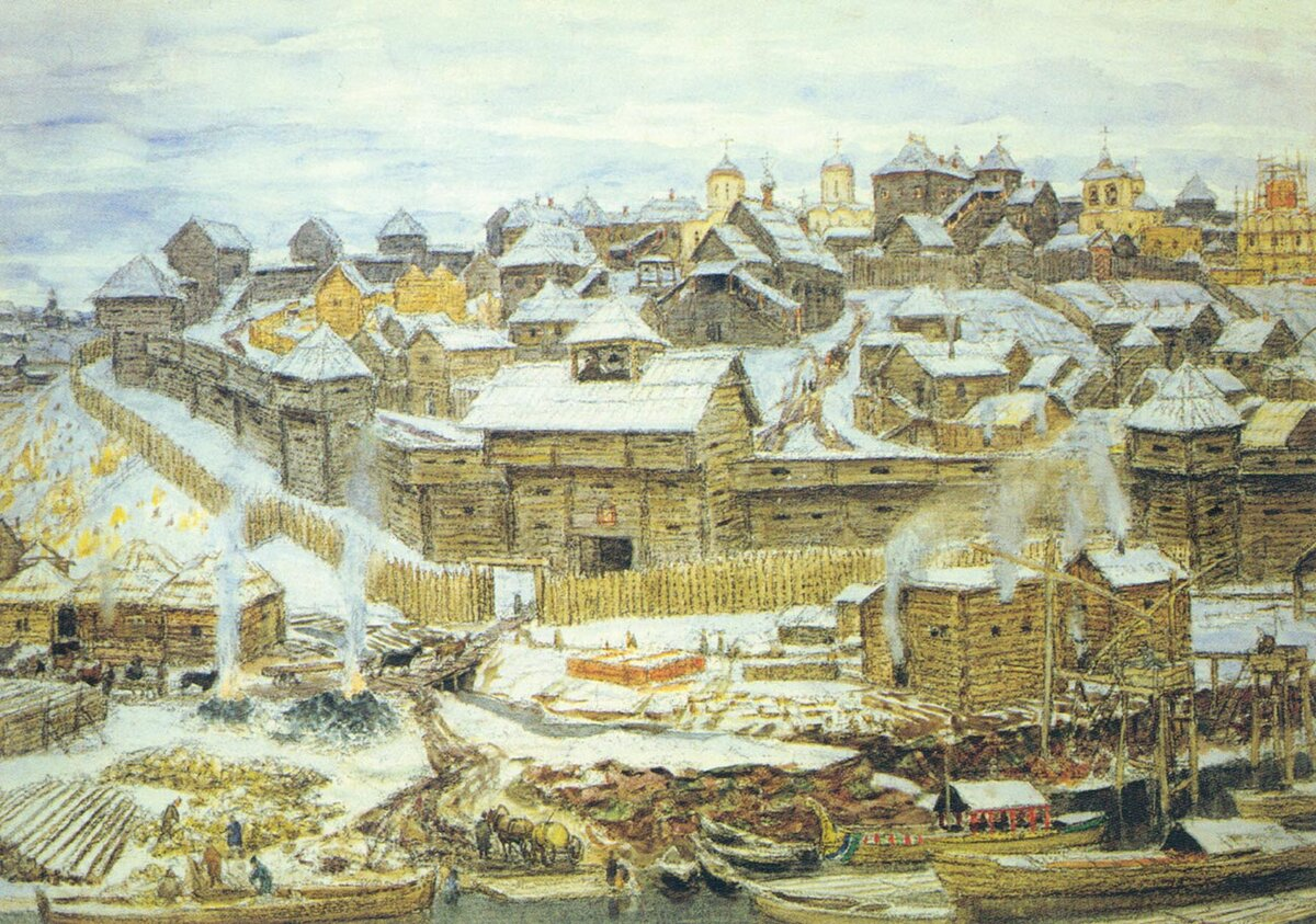 Москва при Иване Калите.