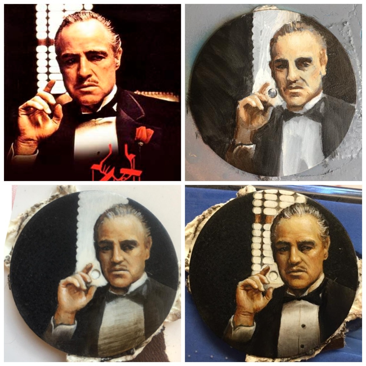 Поэтапная роспись