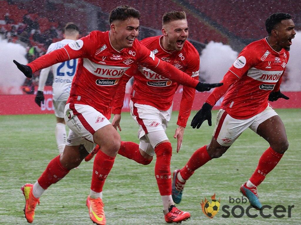     «Спартак» ворвался в первую тройку, не оставляя шансов соперникамАлександр Владыкин