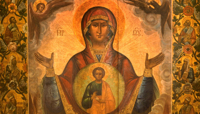Икона Божией Матери "Знамение". Фото: mediashm.ru