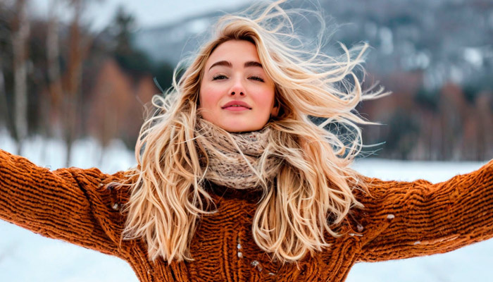 Если на рассвете в день Знамения встать лицом к северному ветру, он выдует все беды и печали. Фото: shedevrum.ai