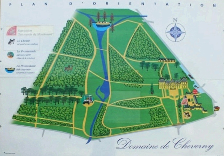 Из всего лесо-паркового массива мы охватили только маленький кусочек в правом нижнем углу 🤷