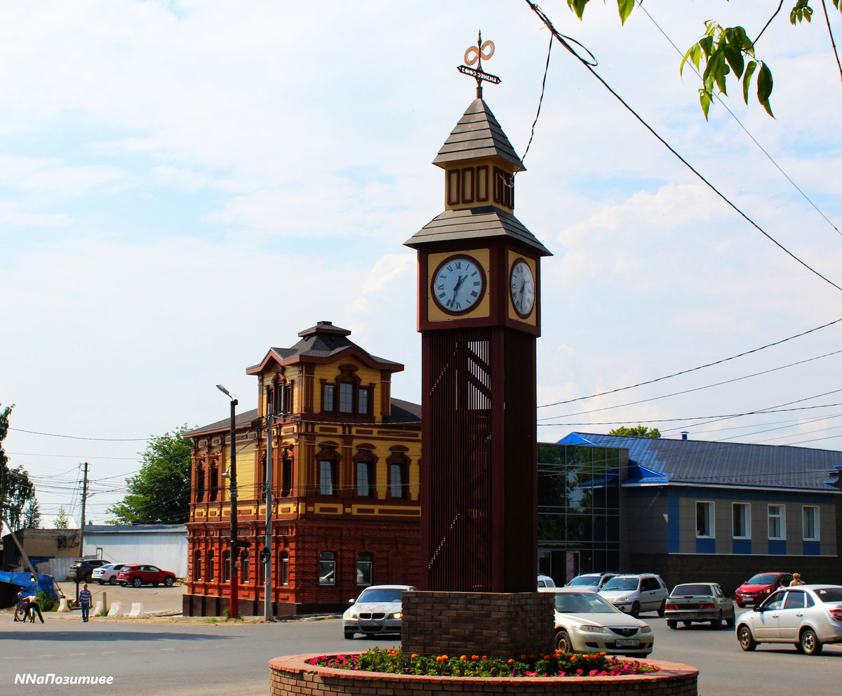 Часы в городе Павлово Нижегородской области