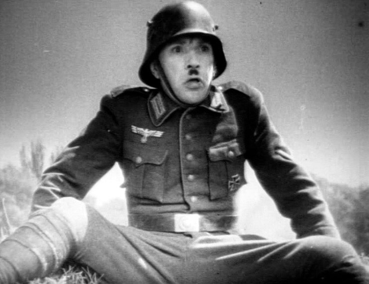 Б. Чирков в роли немца