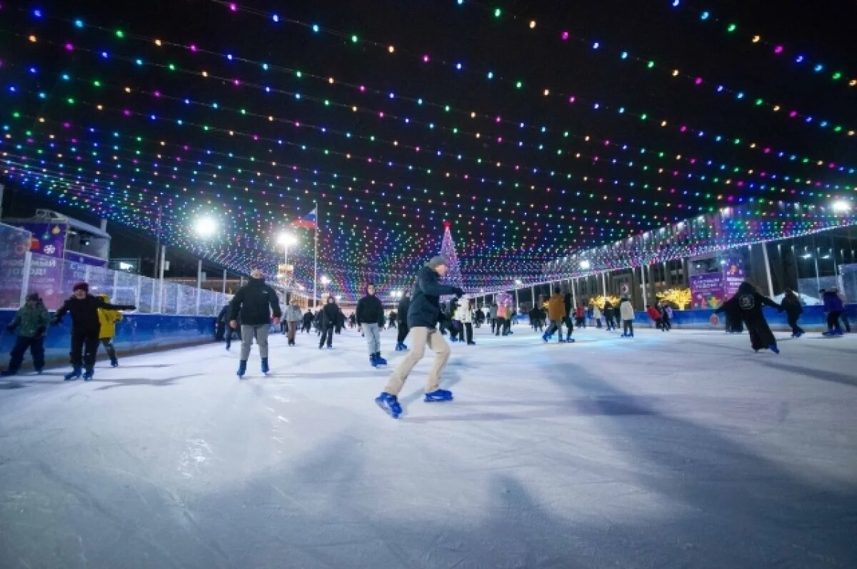    Губернский каток в Туле откроется 20 декабря