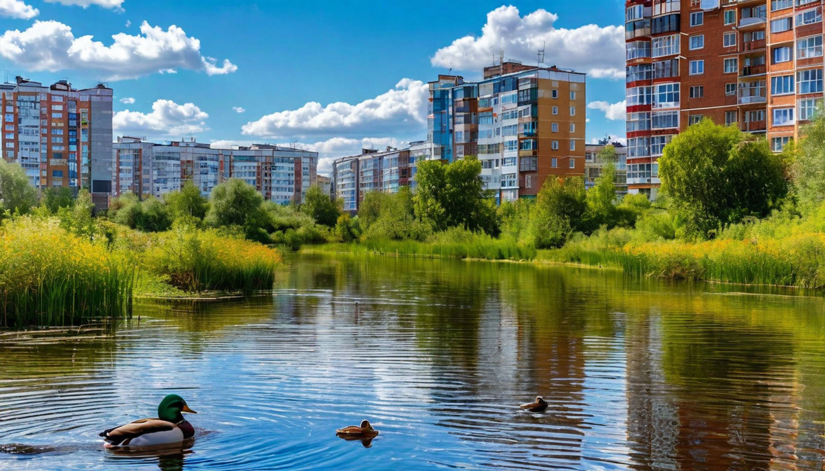 )))) видимо, это в будущем г. Дудинки, если вовремя не будут ремонтировать трубы))