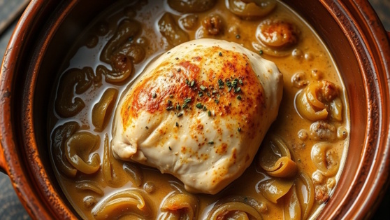    Готовим в горшочках: курица в горшочке с паприкой и сливками Виктория Шварц