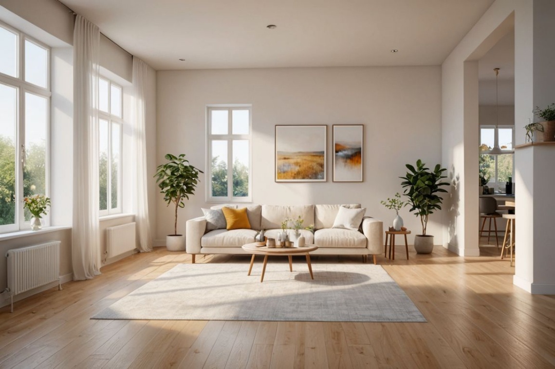 Первый шаг к созданию светлого и просторного интерьера – это максимизация проникновения естественного света.  