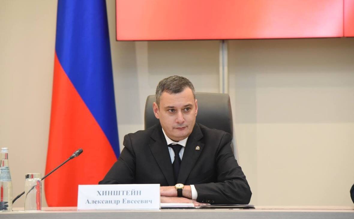 Александр Хинштейн (Фото: официальная страница врио губернатора Курской области в «Телеграм»)