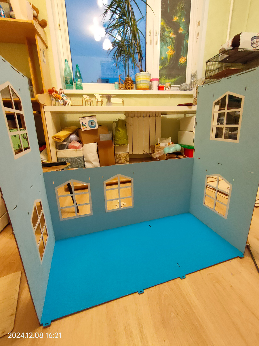 Первый этаж готов!