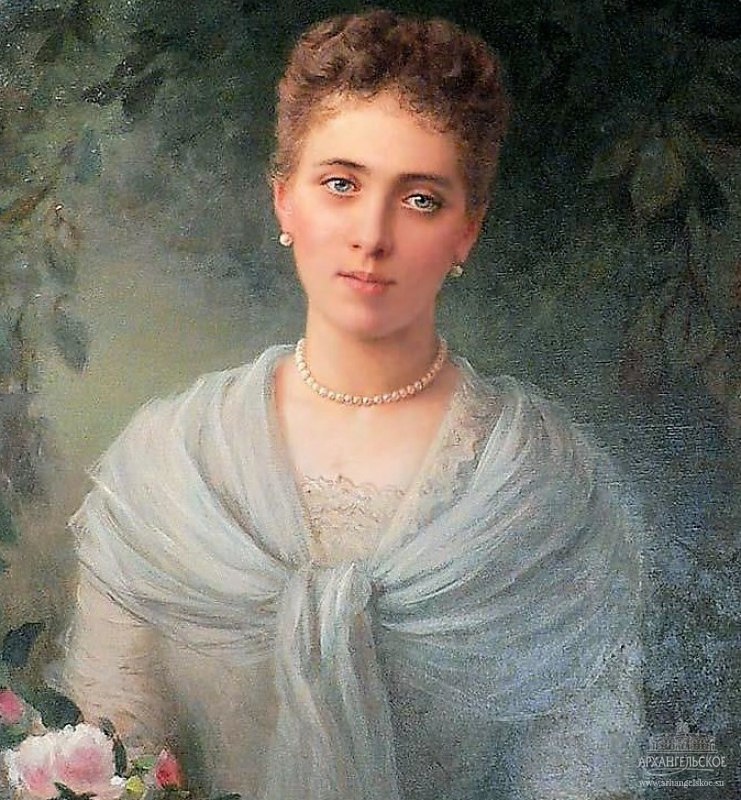 Портрет княжны Татьяны Николаевны Юсуповой. Художник Виктор Карлович Штембер