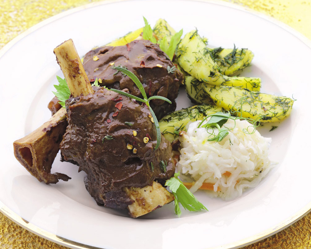 Вкус получается таким, будто мясо готовили в русской печи.