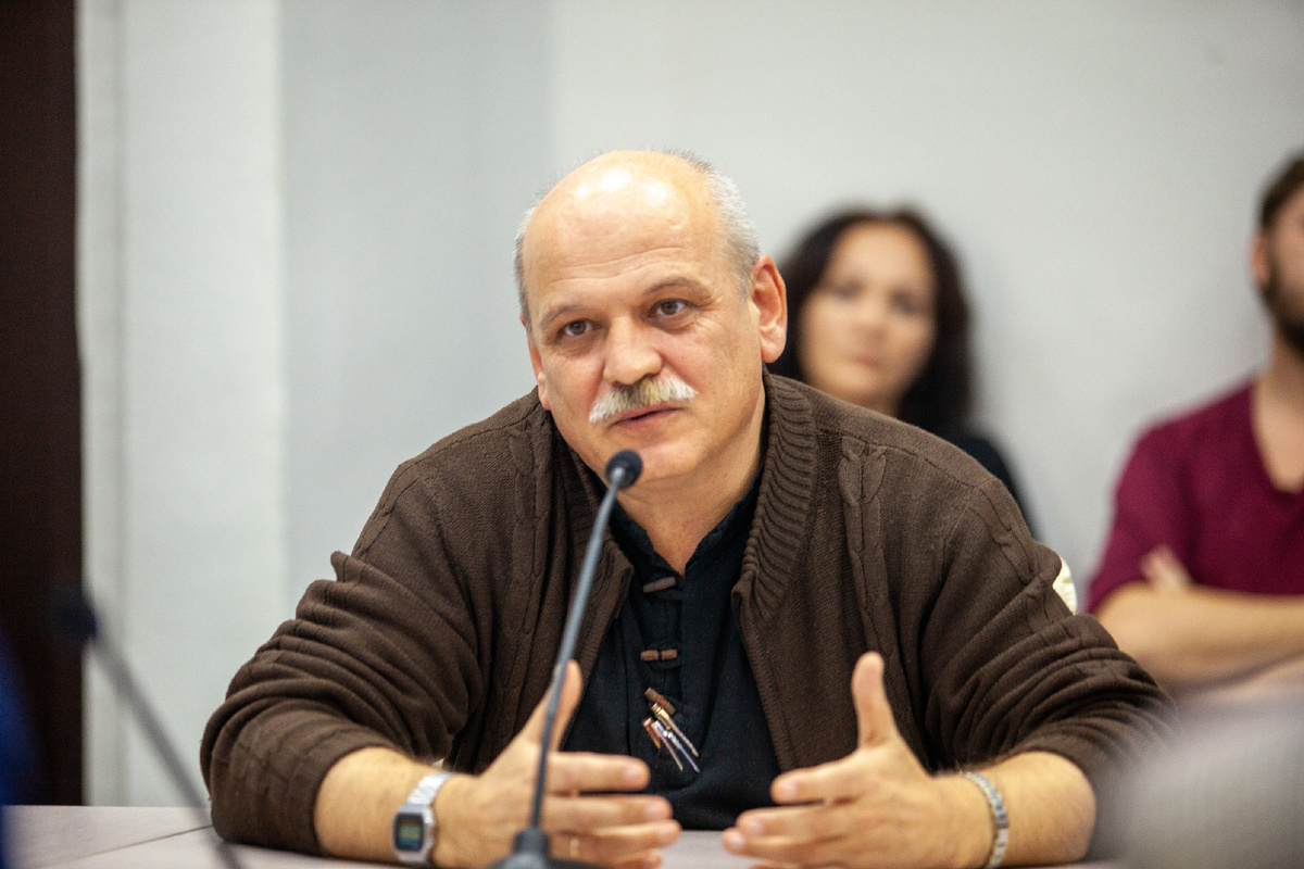 Пётр Казимир, круглый стол форума «Енисейские фанфары».