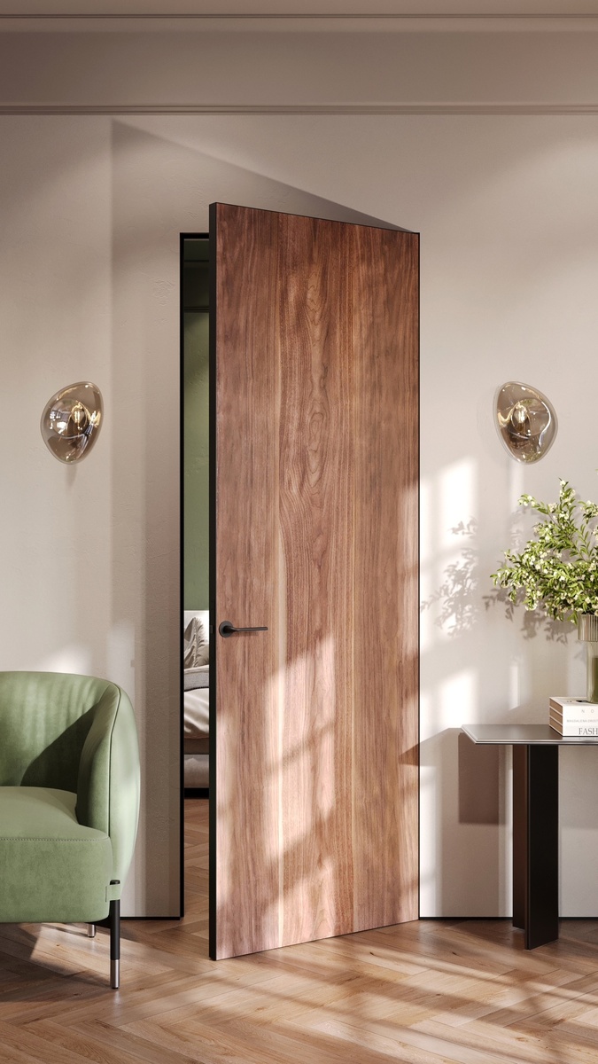 Скрыттые двери в натуральном шпоне Doors4U: https://clck.ru/3F8VTb 