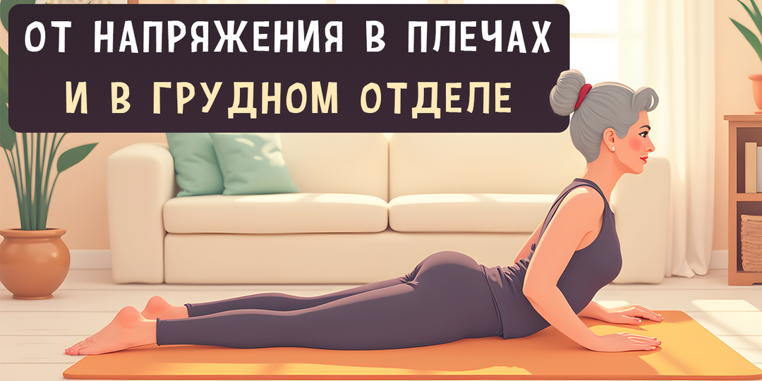 Убираем напряжение в плечах и грудном отделе: 5 упражнений для раскрытия плеч на полу