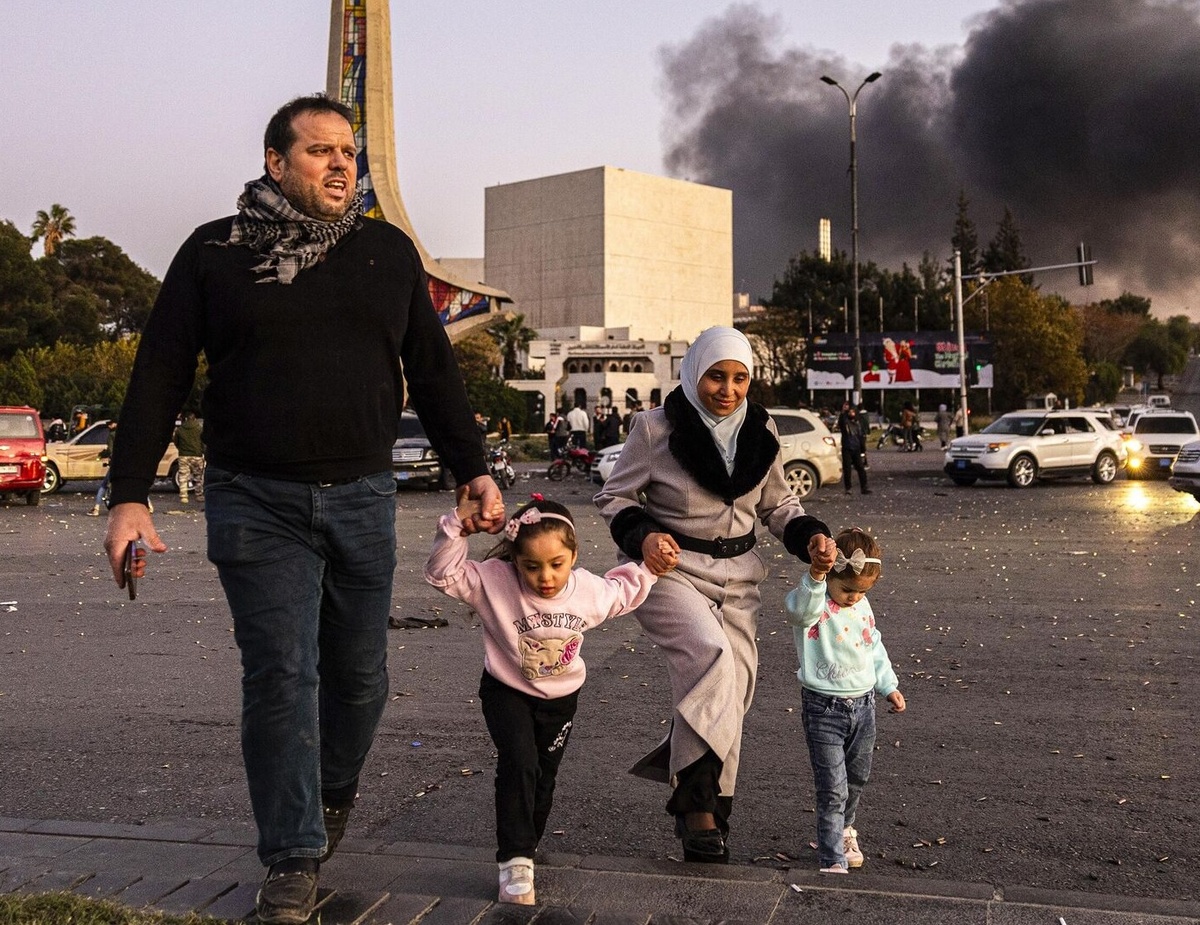 Дамаск в хаосе войны (из сети)