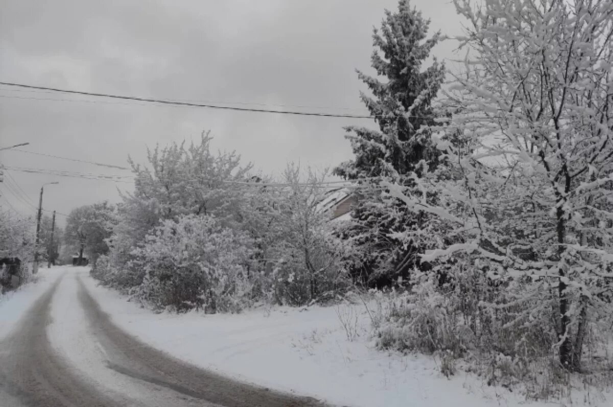    Туляков предупреждают о гололёде и тумане на дорогах
