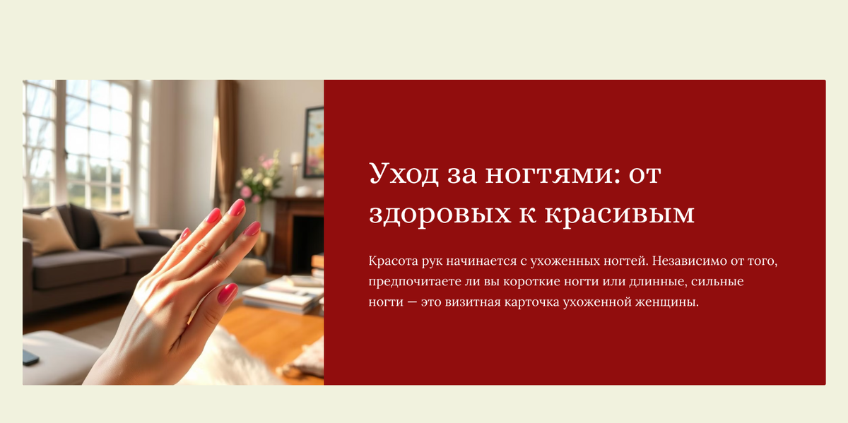 Красивые руки