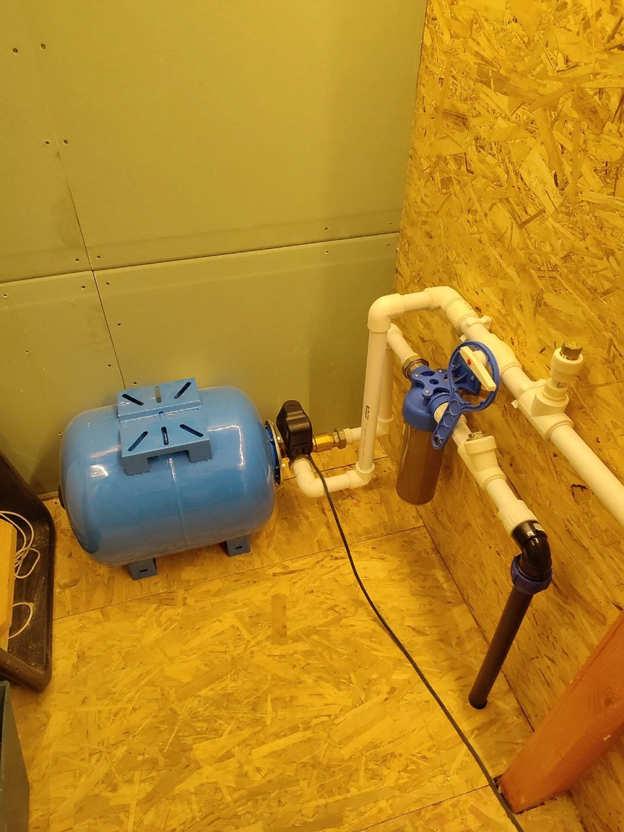 Гидроаккумулятор достался в качественном исполнении