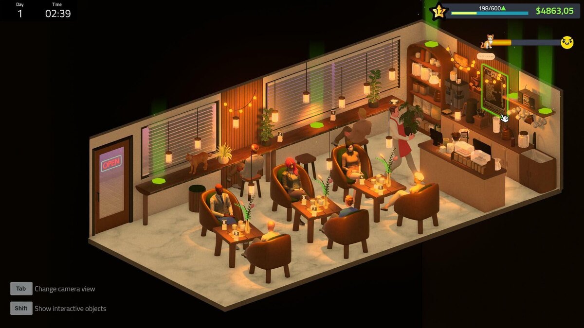    Галерея игры Coffee Please