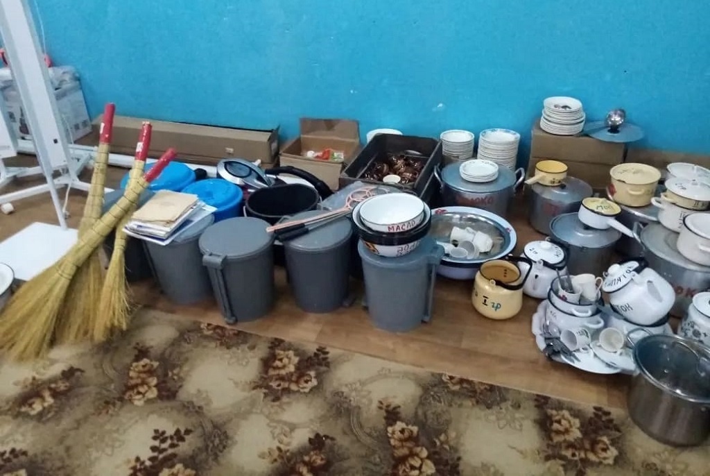 из детского сада вынесли всё имущество