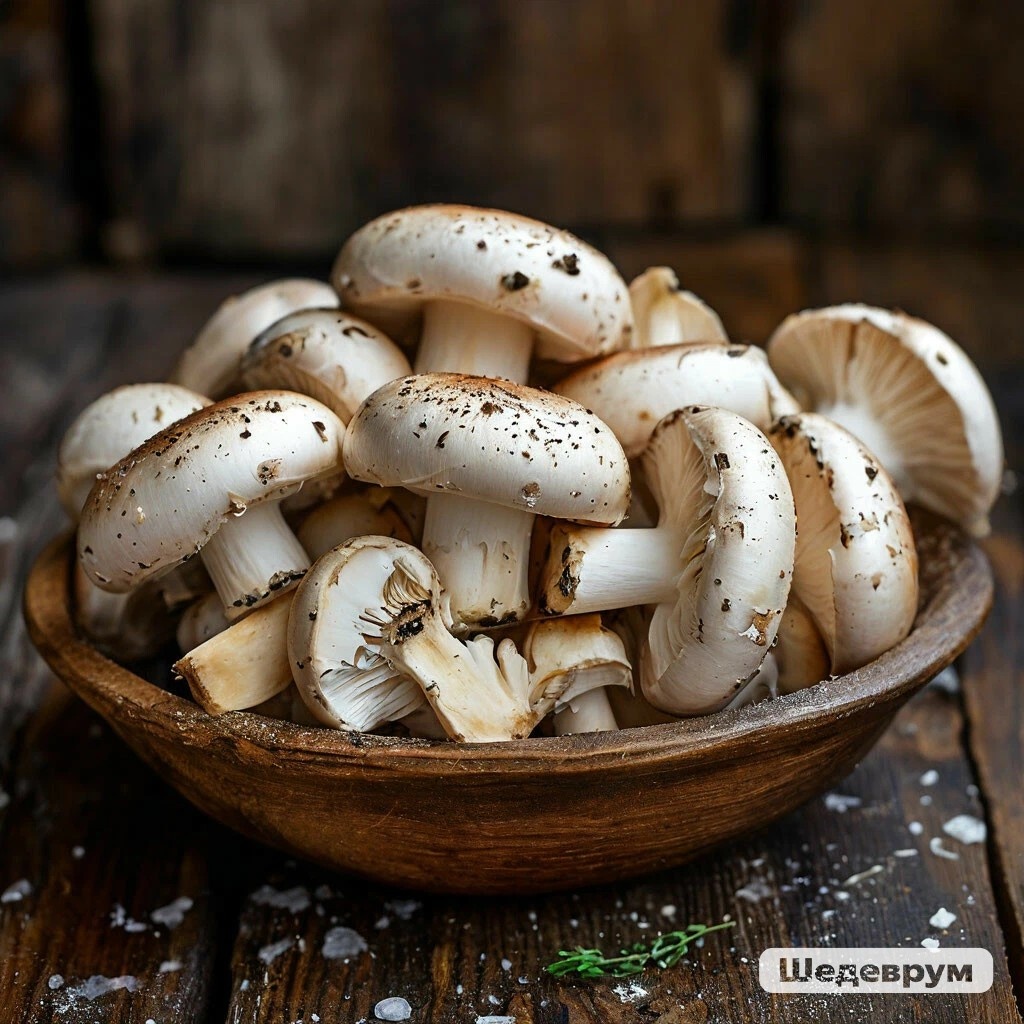 Шампиньоны.