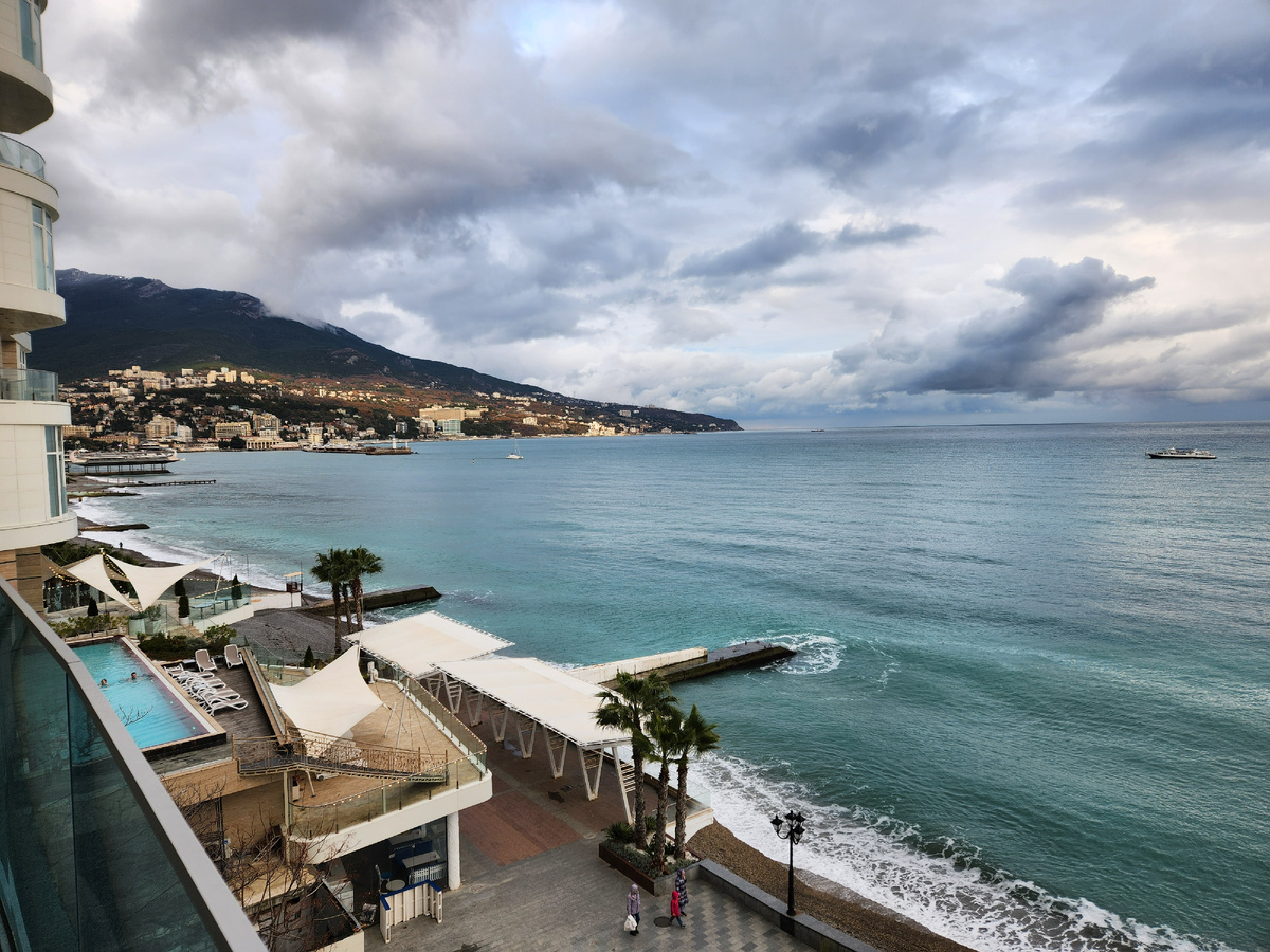 Ялта в декабре 2024