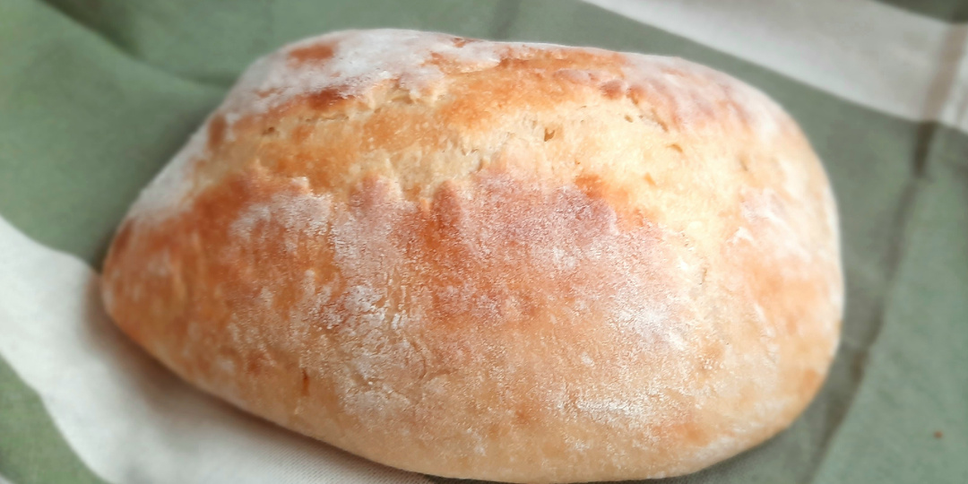 Ленивая чабатта на рассоле: и месить не надо