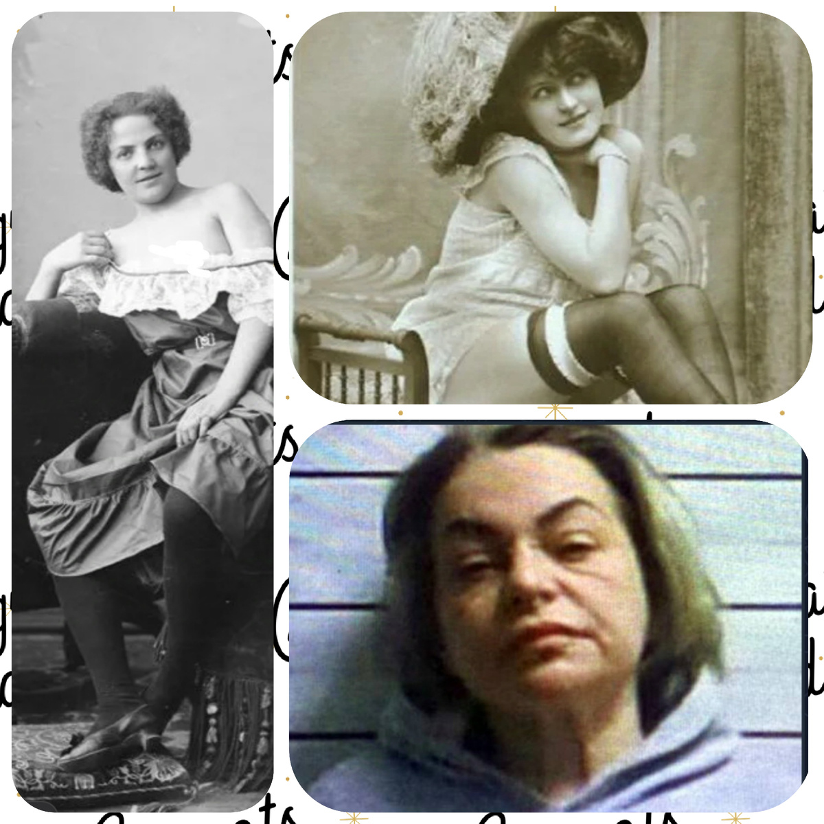 Коллаж автора. Героиня справа, внизу