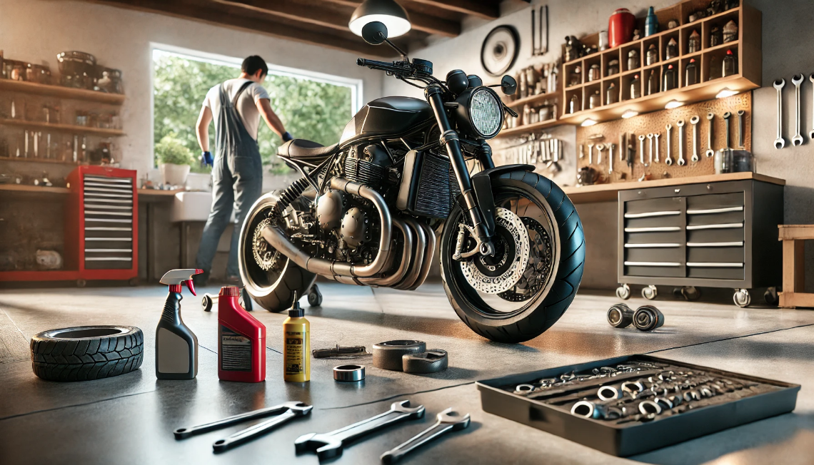 Домашний уход за мотоциклом — экономия денег, времени и продление его жизни!